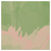 Tissu Vagues vertes et roses (Fermer)