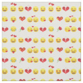 Tissu Valentine Emojis (Échantillon)