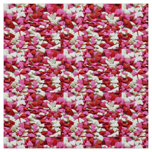 Tissu Valentine Hearts (Échantillon)