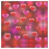 Tissu Valentine Hearts (Fermer)