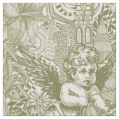 Tissu valentine maximalism moss perle (Fermer)