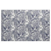 Tissu valentine maximalisme marine perle bleue (Fat Quarter)