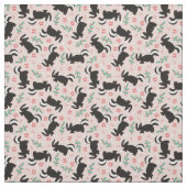 Tissu Valentines Skunks (Échantillon)
