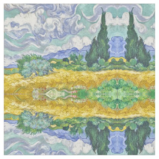 tissu Van gogh (Fermer)