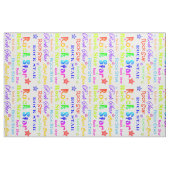 Tissu Vedette du rock (Fat Quarter)