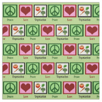 Végétarien d'amour de paix