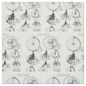 Tissu Vélo à grande roue Penny Farthing (Échantillon)
