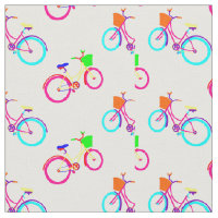 vélo arc-en-ciel blanc coloré