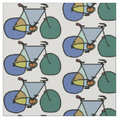 Tissu vélo - vélo + vélo (Détail)