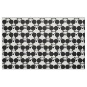 Tissu vélos noirs graphiques (Fat Quarter)