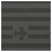 Tissu Velours noir fleur de lis (Fermer)