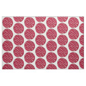 Tissu Vente de biscuits en velours rouge givrée (Fat Quarter)