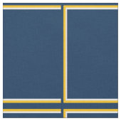 Tissu Vérification de la fenêtre Marine et Gold (Fermer)