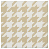 Tissu Vérification de la jambe de teint tan et blanc (Échantillon)