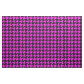 Tissu Vérification de la position de base noire violette (Fat Quarter)