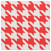 Tissu Vérification de la position de base rouge et blanc (Fermer)