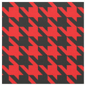 Tissu Vérification de la position de base rouge et noire (Fermer)