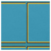 Tissu Vérification du volet Windows turquoise et Gold (Fermer)