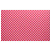Tissu Vérifications .5 pouces damier rose et rouge (Fat Quarter)