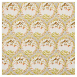 Tissu Véritable Amour Christian Angel