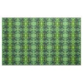 Tissu Véritable Motif d'herbe dans les tons vert vif (Yard)