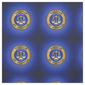 Tissu Veritas en bleu (Échantillon)