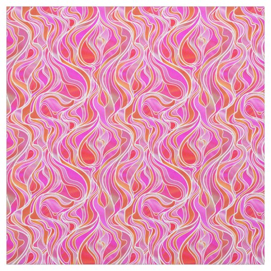 Tissu Verre rose Abstrait (Échantillon)