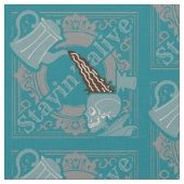 Tissu Versez le café ! (Fermer)