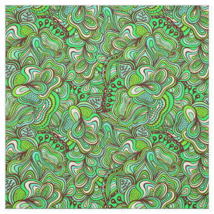 Tissu Vert Abstrait torride