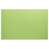 Tissu Vert avec des points violets texturés (Yard)