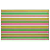 Tissu Vert, Beige, Crimson, Orchidée et orange (Fat Quarter)