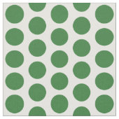 Tissu vert blanc mini Pois (Fermer)