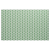 Tissu vert blanc mini Pois (Fat Quarter)