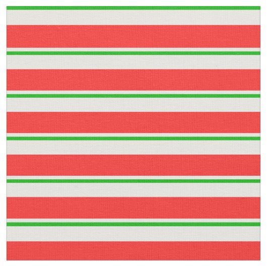 Tissu Vert, blanc, rouge, couleurs de Noël (Fermer)