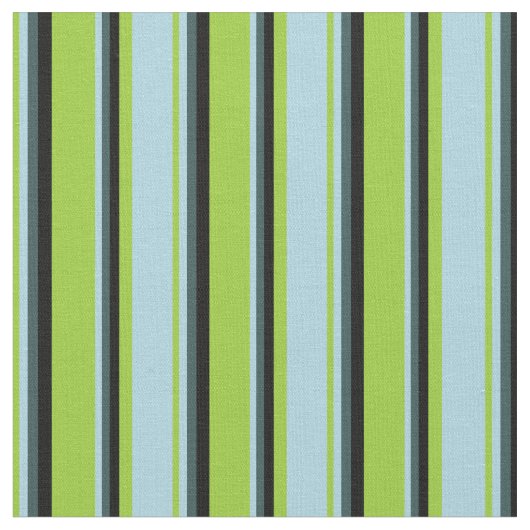 Tissu Vert, bleu clair, gris ardoise foncé et noir (Fermer)