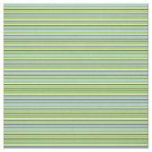 Tissu Vert, Bleu clair, Olive foncé Vert & Cyan clair (Échantillon)