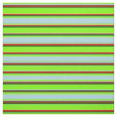 Tissu Vert, Bleu clair, Rouge et Vert foncé (Échantillon)