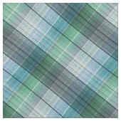 Tissu Vert bleu dans la cage. (Détail)