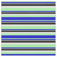 Vert, Bleu, Gris, Noir & Jaune clair Motif