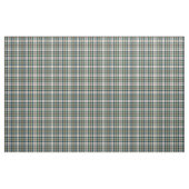 Tissu Vert, bleu marine et plaid de crème (Fat Quarter)