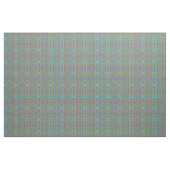 Tissu Vert bleu violet géométrique (Yard)
