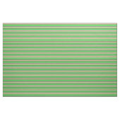 Tissu Vert chaux, bronzette, noir et jaune clair (Yard)