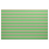 Tissu Vert chaux, bronzette, noir et jaune clair (Fat Quarter)