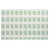 Tissu Vert chinois d'amour (Fat Quarter)