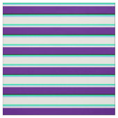 Tissu Vert, Ciel clair, Blanc, Indigo & Noir (Échantillon)