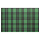 Tissu vert citron vert multi noir rayure plaid (Fat Quarter)