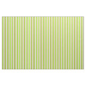 Tissu Vert clair, beige et rouge foncé (Yard)