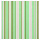 Tissu Vert clair, beige et vert Motif (Échantillon)