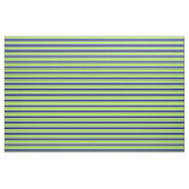 Tissu Vert clair, bleu et jaune clair rayures (Yard)