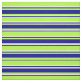Tissu Vert clair, bleu et jaune clair rayures (Échantillon)